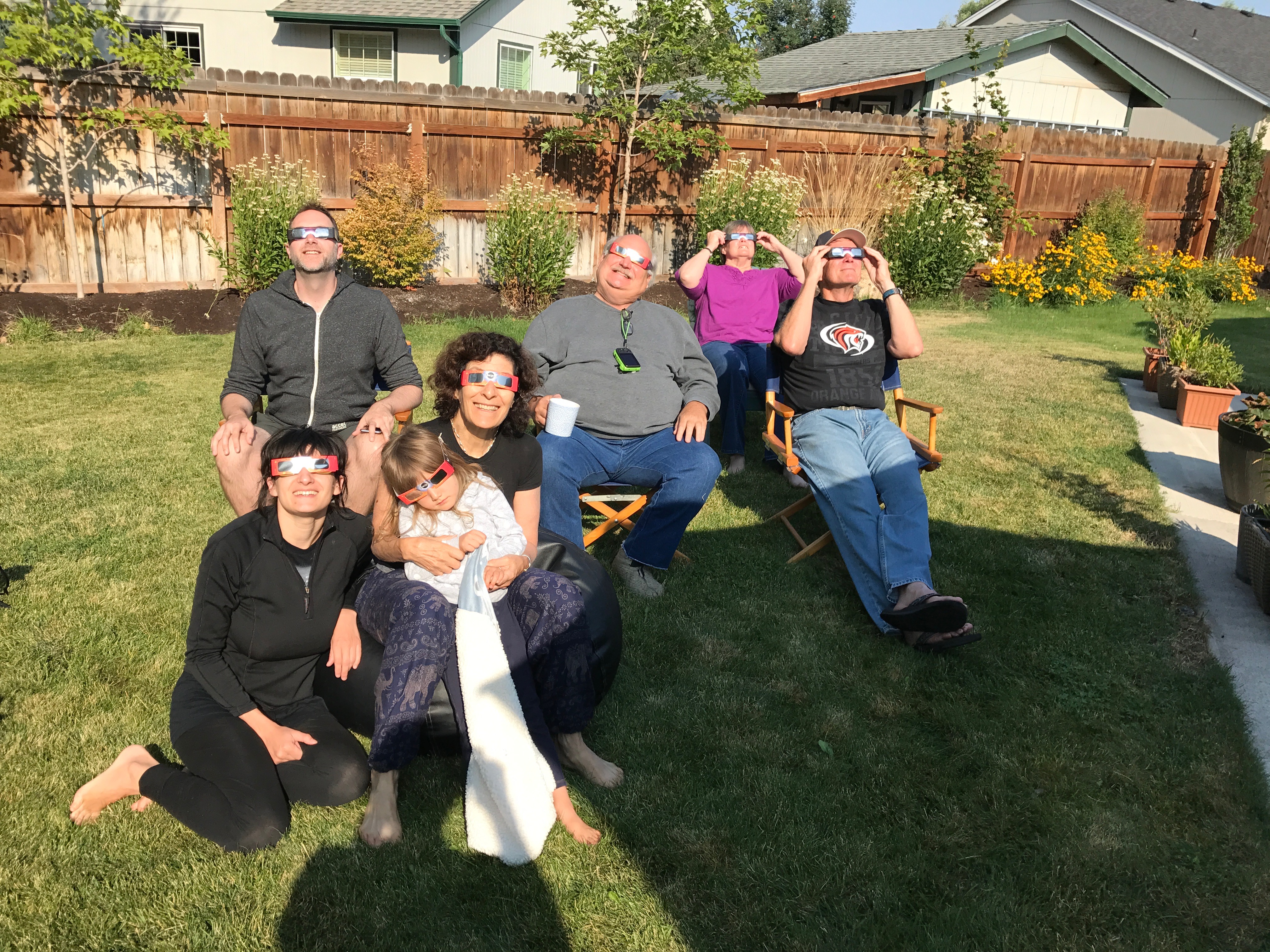 Robert Rosner and family in Oregon
